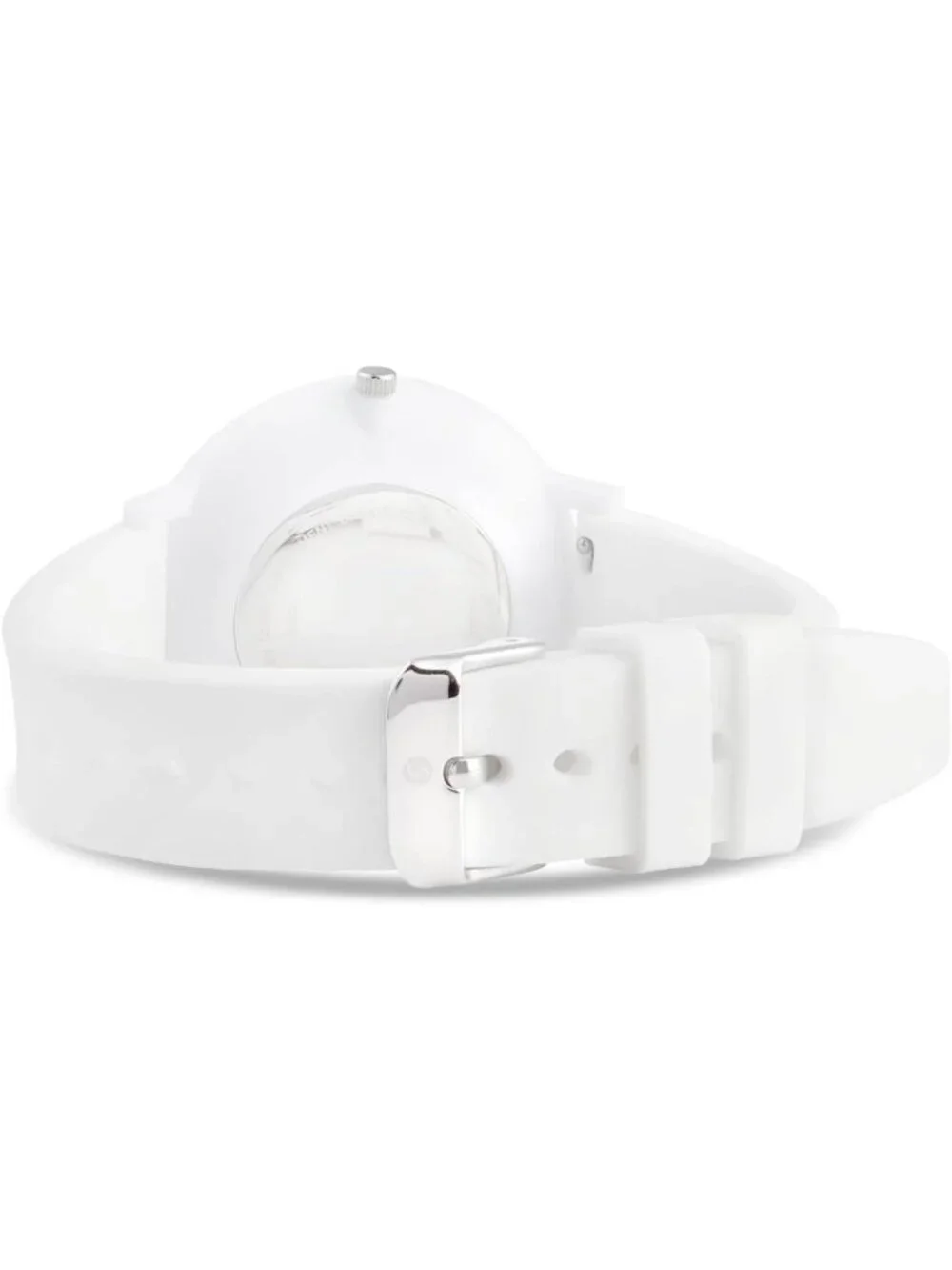 Eco-Friendly Color Pop Recyclable Plastic Watch with Silicone Strap - Stylish